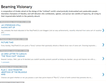 Tablet Screenshot of beamingvisionary.blogspot.com