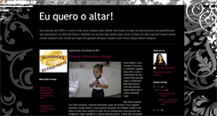 Desktop Screenshot of euquerooaltar.blogspot.com