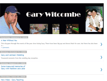 Tablet Screenshot of garywitcombe.blogspot.com