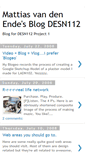 Mobile Screenshot of mattiasvandenende.blogspot.com