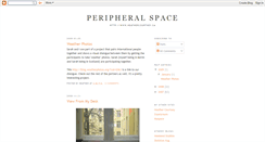 Desktop Screenshot of peripheralspace.blogspot.com