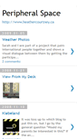 Mobile Screenshot of peripheralspace.blogspot.com