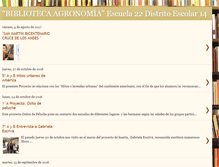 Tablet Screenshot of biblioteca22de14.blogspot.com