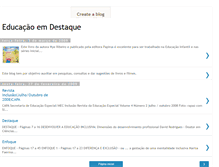 Tablet Screenshot of cris-educacaoemdestaque.blogspot.com