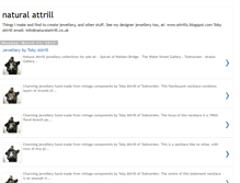 Tablet Screenshot of naturalattrill.blogspot.com