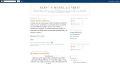 Desktop Screenshot of model4christ.blogspot.com