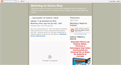 Desktop Screenshot of marketingdenichos.blogspot.com