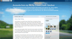 Desktop Screenshot of edwardvandiver.blogspot.com