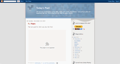 Desktop Screenshot of 2dayspoet.blogspot.com