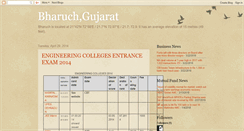 Desktop Screenshot of bharuchgujarat.blogspot.com