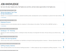 Tablet Screenshot of jobknowledge.blogspot.com