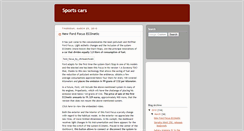 Desktop Screenshot of esportscarsm.blogspot.com