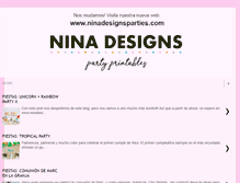 Tablet Screenshot of designsbynina.blogspot.com