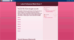 Desktop Screenshot of hollywoodmastizone.blogspot.com