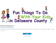 Tablet Screenshot of delawarecountyplaygrounds.blogspot.com