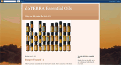 Desktop Screenshot of doterra-onelife.blogspot.com