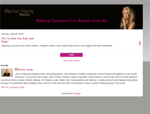 Tablet Screenshot of marilynyoungbeauty.blogspot.com