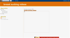 Desktop Screenshot of breastsuckingvideos.blogspot.com