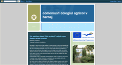 Desktop Screenshot of comenius1colegiulagricolvharnaj.blogspot.com