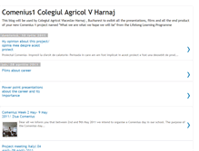 Tablet Screenshot of comenius1colegiulagricolvharnaj.blogspot.com