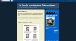 Desktop Screenshot of lacolombeimpertinente.blogspot.com