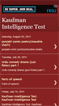 Mobile Screenshot of kaufmantests.blogspot.com