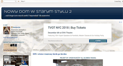 Desktop Screenshot of nowydomwstarymstylu.blogspot.com
