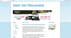 Desktop Screenshot of islamdanmasyarakat.blogspot.com