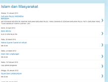 Tablet Screenshot of islamdanmasyarakat.blogspot.com