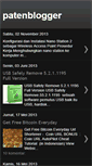 Mobile Screenshot of patenblogger.blogspot.com