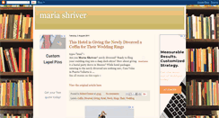 Desktop Screenshot of mariashriver.blogspot.com