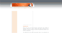 Desktop Screenshot of businessfordigitalworld.blogspot.com