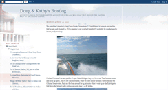 Desktop Screenshot of dougandkathysboatlog.blogspot.com