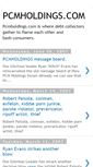 Mobile Screenshot of pcmholdings.blogspot.com