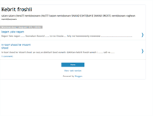 Tablet Screenshot of dokhtare-kebrit-frosh.blogspot.com