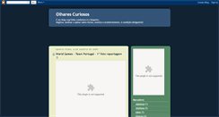 Desktop Screenshot of olharescuriosos.blogspot.com