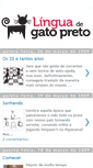 Mobile Screenshot of linguadegatopreto.blogspot.com