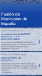 Mobile Screenshot of fusiondemunicipios.blogspot.com