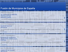 Tablet Screenshot of fusiondemunicipios.blogspot.com