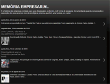 Tablet Screenshot of centrodememoriaempresarial.blogspot.com