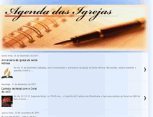 Tablet Screenshot of agendaigrejas.blogspot.com