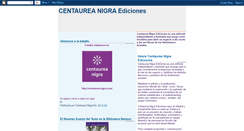 Desktop Screenshot of centaureanigra.blogspot.com