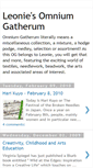 Mobile Screenshot of leoniesomniumgatherum.blogspot.com