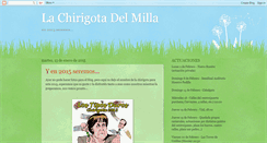 Desktop Screenshot of lachirigotadelmilla.blogspot.com