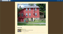 Desktop Screenshot of oldredfarmhouse.blogspot.com