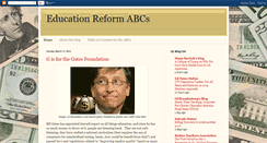 Desktop Screenshot of educationreformabcs.blogspot.com