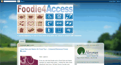 Desktop Screenshot of foodie4access.blogspot.com