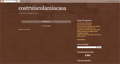 Desktop Screenshot of costruiscolamiacasa.blogspot.com