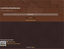 Tablet Screenshot of costruiscolamiacasa.blogspot.com