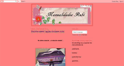 Desktop Screenshot of manualidades-rubi.blogspot.com